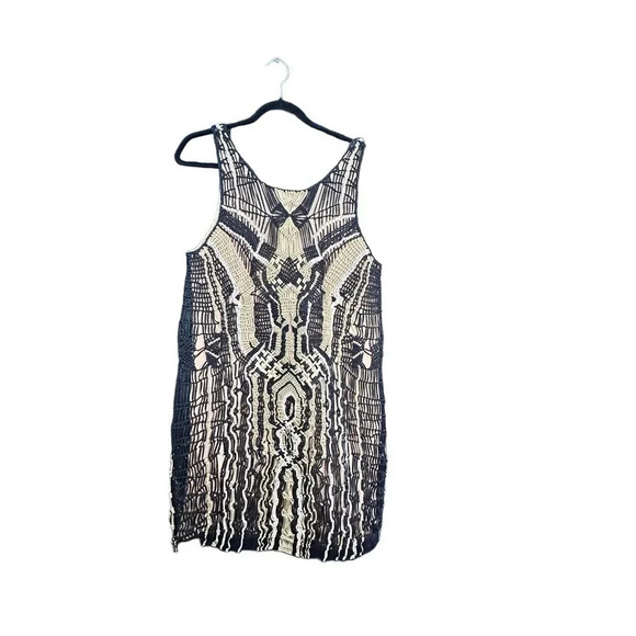 DVF DIANE VON FURSTENBERG SS 2014 Macrame Dress Size P - Picture 4 of 12